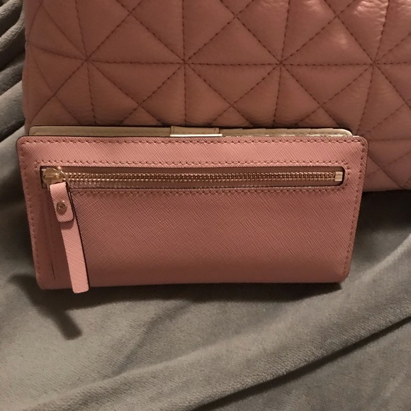 Kate Spade Rachelle Quilted Handbag in Cipria pink - Picture 3 of 8